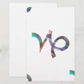 hologram Capricorn (Front/Back)