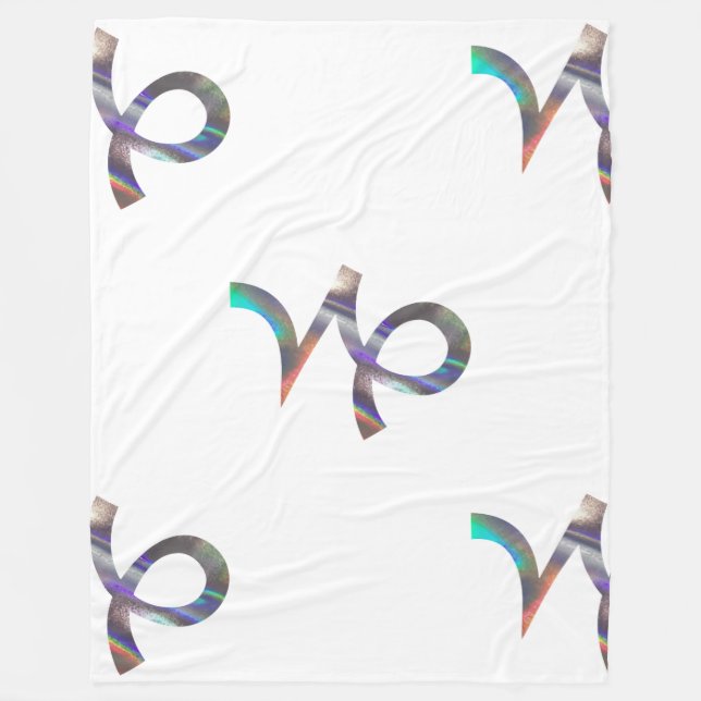 hologram Capricorn blanket (Front)