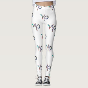 hologram Capricorn leggings