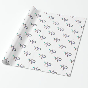 hologram Capricorn Wrapping Paper