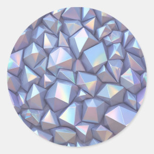 Hologram Classic Round Sticker