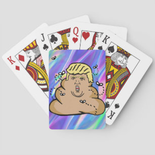 hologram dump trump poker cards