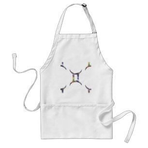 hologram Gemini Adult Apron