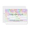 Hologram gift certificate unicorn glitter drips