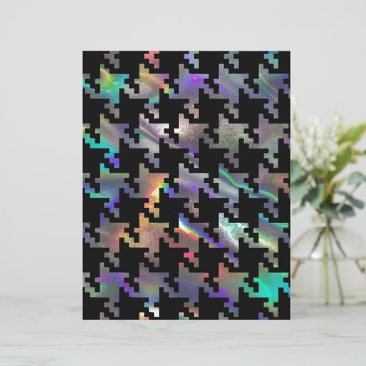 hologram houndstooth (Standing Front)