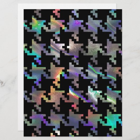 hologram houndstooth (Front/Back)