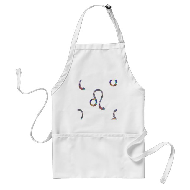 hologram Leo Adult Apron (Front)