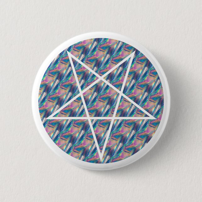 hologram pentagram button (Front)