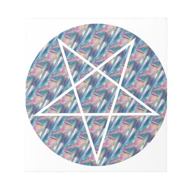 hologram pentagram notepad (Front)
