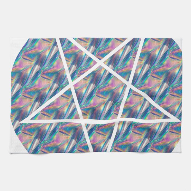 hologram pentagram towel (Horizontal)