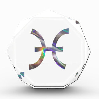 hologram Pisces Acrylic Award