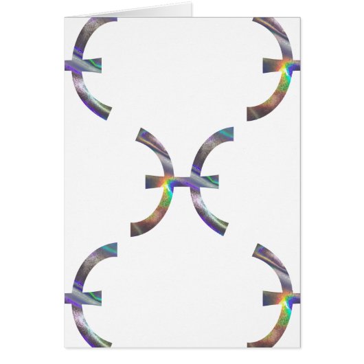 hologram Pisces Cards (Front)