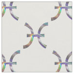 hologram pisces fabric