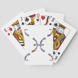 hologram Pisces Poker Cards