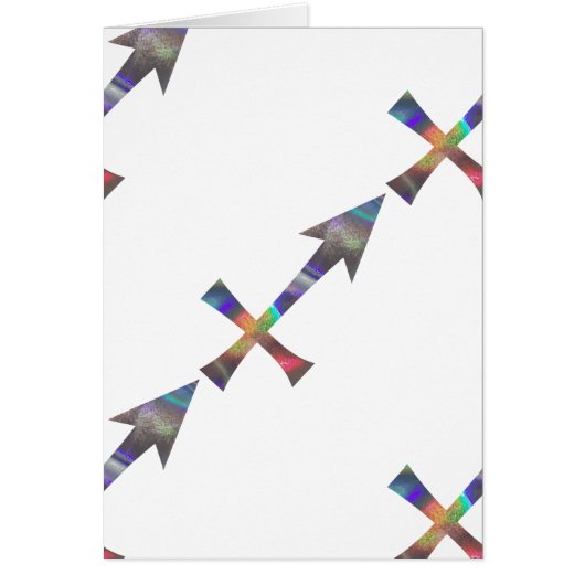 hologram Sagittarius Cards (Front)