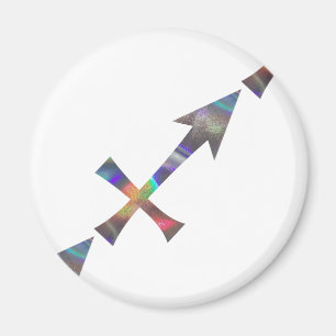 hologram Sagittarius Magnet