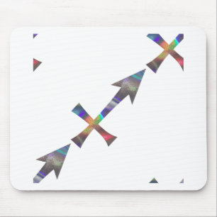 hologram Sagittarius Mouse Pad