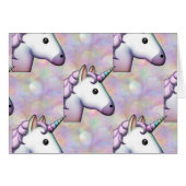 hologram unicorn emoji (Front Horizontal)