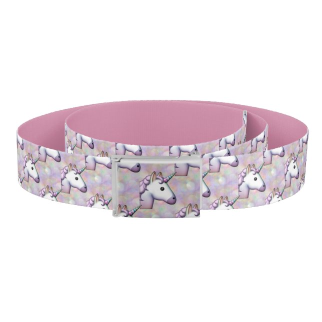 hologram unicorn emoji belt (Coil)