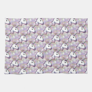 hologram unicorn emoji towel