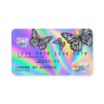 Holograph Modern Credit Card Monarch Butterfly Holograph Modern Credit Card Monarch Butterfly