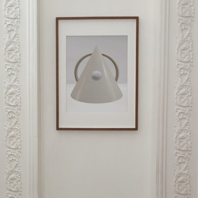 Holographic 80s Modern Futuristic Art Poster (Creator Uploaded)