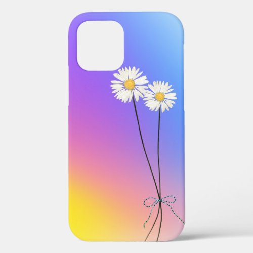 Holographic Abstract and Daisies Case_Mate iPhone  iPhone 12 Case