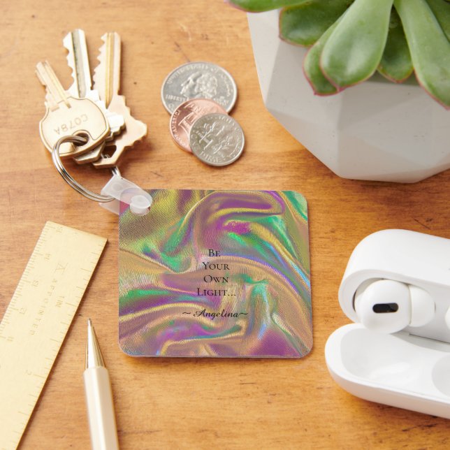 Holographic Aesthetic Keychain (Desk)
