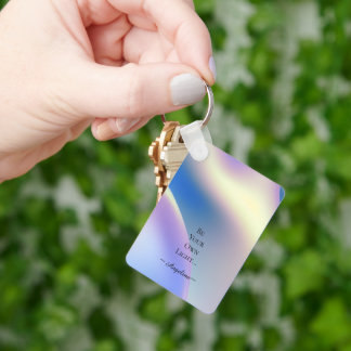 Holographic Aesthetic Keychain