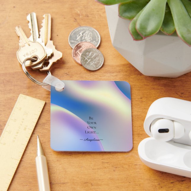 Holographic Aesthetic Keychain (Desk)
