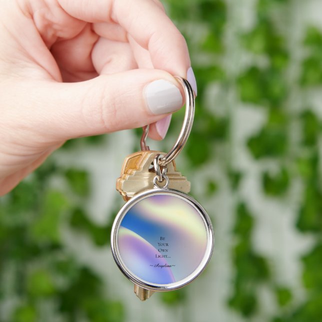 Holographic Aesthetic Keychain (Hand)