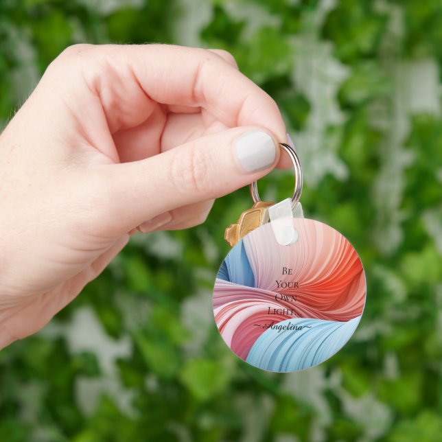Holographic Aesthetic Keychain (Hand)