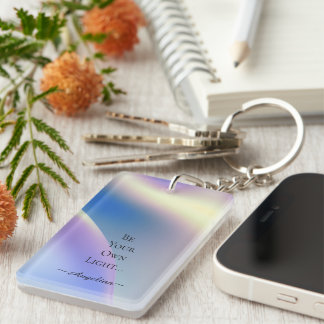 Holographic Aesthetic Keychain