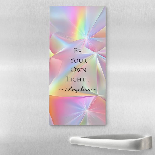 Holographic Aesthetic Magnetic Notepad (In Situ)