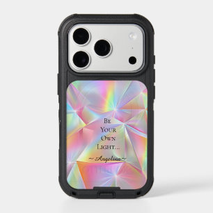 Holographic Aesthetic iPhone 17 Pro Case