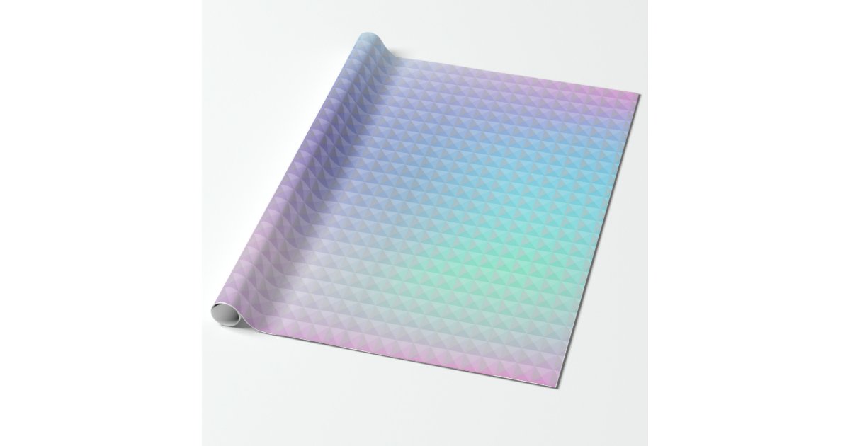 Iridescent marbled holographic texture in vibrant wrapping paper