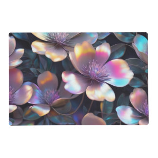 Holographic Blossom Placemat