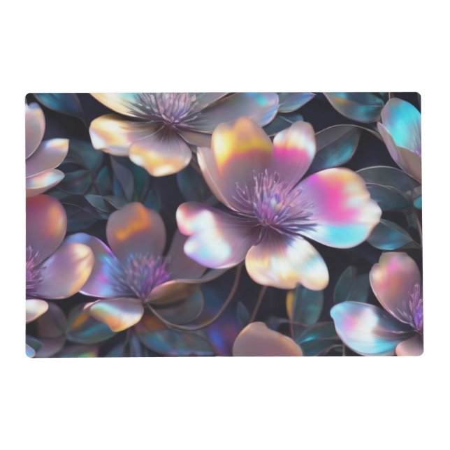 Holographic Blossom Placemat (Front)