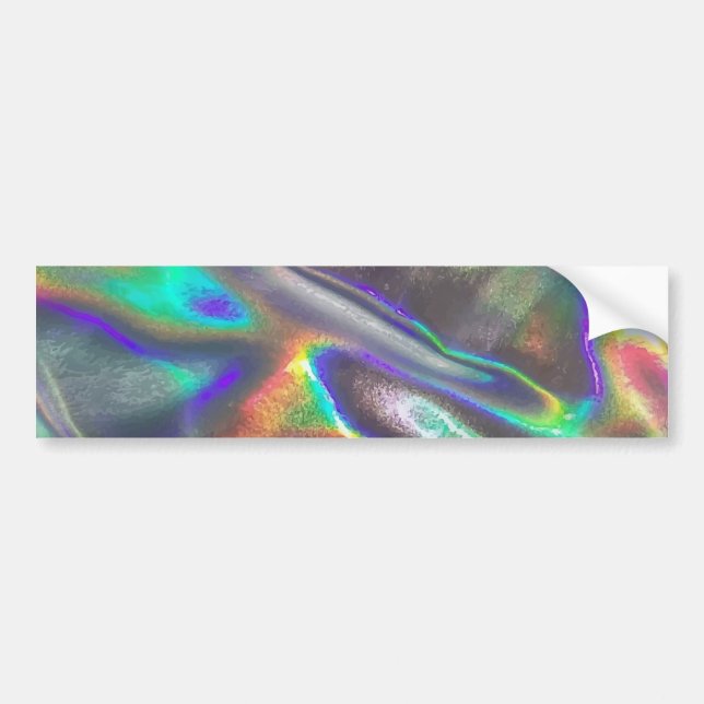 holographic bumper sticker (Front)