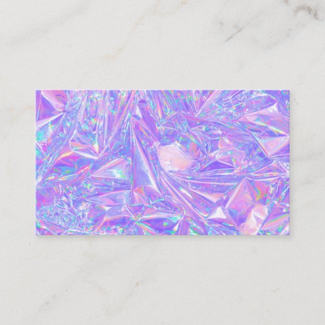 holographic business card (Front)
