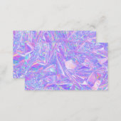 holographic business card (Front/Back)