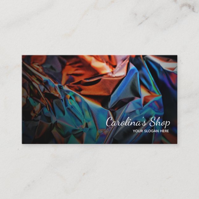 Holographic business cards (Front)