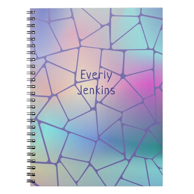 holographic cd colors notebook (Front)