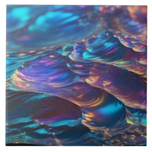 Holographic Ceramic Tile