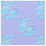 Holographic Checkerboard Fabric