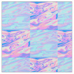 Holographic Checkerboard Fabric