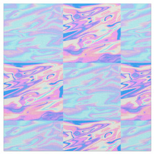 Holographic Checkerboard Fabric