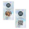 Holographic Company Logo QR Code Employee Photo