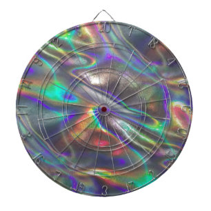 holographic dartboard with darts
