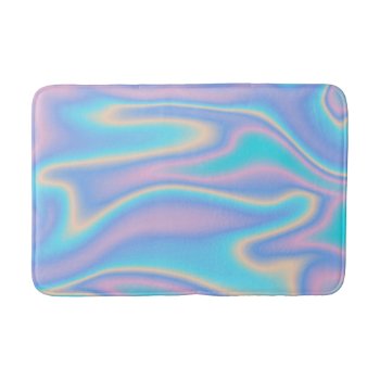 Holographic Design Bath Mat by GiftStation at Zazzle